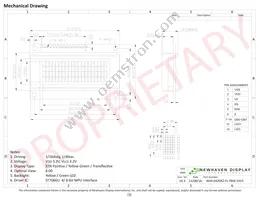 NHD-0420AZ-FL-YBW-33V3 Datasheet Page 3
