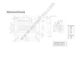 NHD-0420AZ-FL-YBW-3V Datasheet Page 3