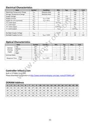 NHD-0420AZ-FSW-GBW-33V3 Datasheet Page 5