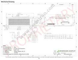 NHD-0420CW-AB3 Datasheet Page 3