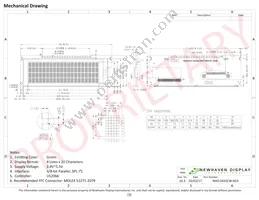 NHD-0420CW-AG3 Datasheet Page 3