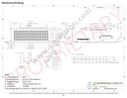 NHD-0420CW-AR3 Datasheet Page 3