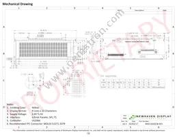 NHD-0420CW-AY3 Datasheet Page 3