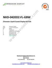 NHD-0420DZ-FL-GBW Cover