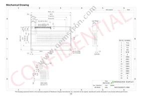 NHD-0420DZ-FL-YBW Datasheet Page 3