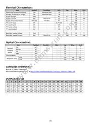 NHD-0420DZ-FL-YBW Datasheet Page 5