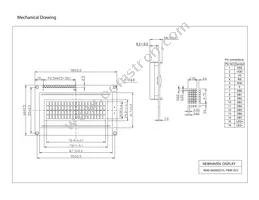 NHD-0420DZ-FL-YBW-3V3 Datasheet Page 3