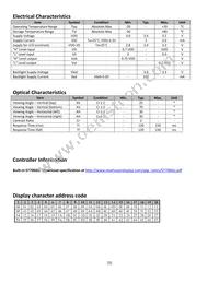 NHD-0420DZ-FL-YBW-3V3 Datasheet Page 5