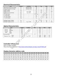 NHD-0420DZ-FSW-FBW Datasheet Page 5