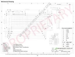 NHD-0420E2Z-FL-GBW Datasheet Page 3