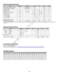 NHD-0420E2Z-FL-GBW Datasheet Page 5