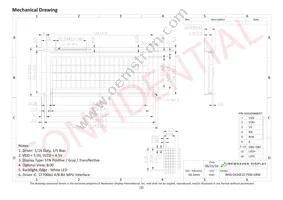 NHD-0420E2Z-FSW-GBW Datasheet Page 3