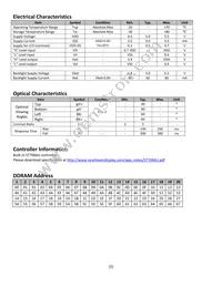 NHD-0420E2Z-FSW-GBW Datasheet Page 5