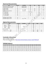 NHD-0420E2Z-NSW-BBW Datasheet Page 5