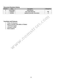 NHD-0420H1Z-FSW-GBW-3V3 Datasheet Page 2