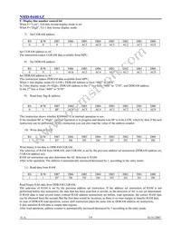 NHD-0440AZ-FSW-FBW Datasheet Page 8