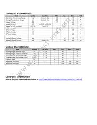 NHD-0440AZ-NLY-FBW Datasheet Page 5