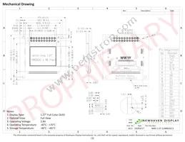 NHD-1.27-12896UGC3 Datasheet Page 3