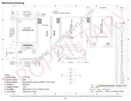 NHD-1.8-128160EF-CSXN# Datasheet Page 3