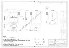 NHD-1.8-128160EF-CTXI#-F Datasheet Page 3