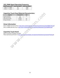 NHD-10.1-1024600AF-LSXV#-CTP Datasheet Page 6