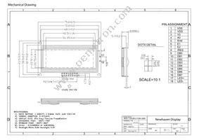 NHD-12032B1Z-FSW-GBW Datasheet Page 3