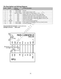 NHD-12032B1Z-FSW-GBW Datasheet Page 4