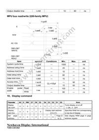 NHD-12032BZ-FSY-YBW Datasheet Page 7