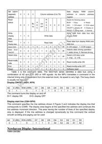 NHD-12032BZ-FSY-YBW Datasheet Page 8