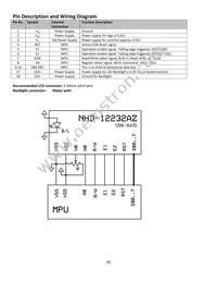 NHD-12232AZ-FL-YBW Datasheet Page 4
