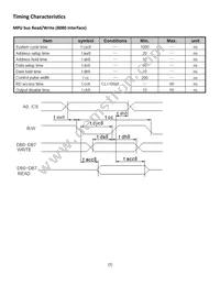 NHD-12232AZ-FSW-GBW Datasheet Page 7