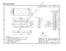 NHD-12232DZ-FSPG-GBW Datasheet Page 3