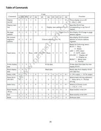 NHD-12232DZ-FSPG-GBW Datasheet Page 8