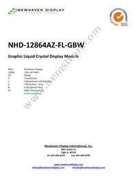 NHD-12864AZ-FL-GBW Cover