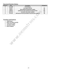 NHD-12864AZ-FSW-FBW Datasheet Page 2