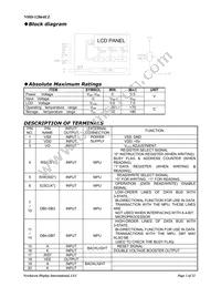 NHD-12864EZ-FL-YBW Datasheet Page 3