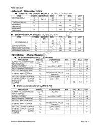 NHD-12864EZ-FL-YBW Datasheet Page 4