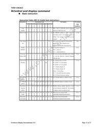 NHD-12864EZ-FL-YBW Datasheet Page 11