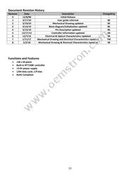 NHD-12864MZ-FSW-GBW-L Datasheet Page 2