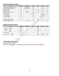 NHD-12864MZ-FSW-GBW-L Datasheet Page 5