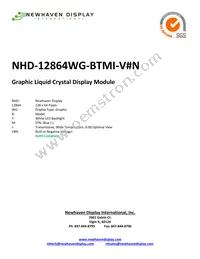 NHD-12864WG-BTMI-V#N Datasheet Cover