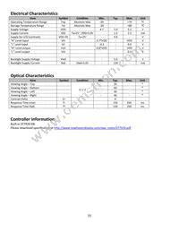 NHD-16032BZ-FL-YBW Datasheet Page 5
