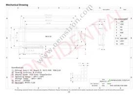 NHD-16032BZ-FSW-GBW Datasheet Page 3