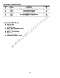 NHD-2.4-240320CF-CSXV#-F Datasheet Page 2
