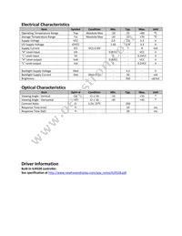 NHD-2.4-240320SF-CTXI# Datasheet Page 5