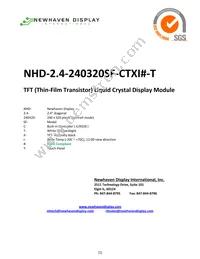 NHD-2.4-240320SF-CTXI#-T Cover