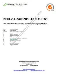 NHD-2.4-240320SF-CTXL#-FTN1 Datasheet Cover