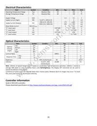 NHD-2.7-12864UCW3 Datasheet Page 6