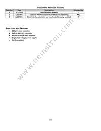 NHD-2.7-12864UCY3 Datasheet Page 2