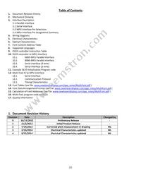 NHD-2.8-25664UMY3 Datasheet Page 2